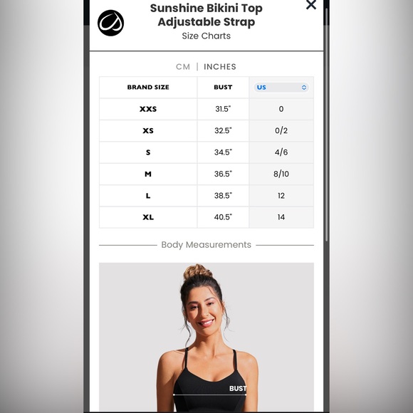 Sunshine Bikini Top Adjustable Strap - Picture 3 of 5